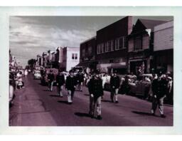 Ontonagon Fire Department in Parade