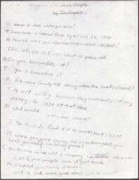 Toivo Mayry Oral History Transcript, undated