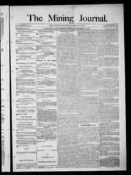 The Mining Journal, 1874-11-28