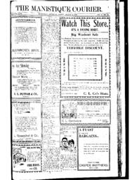 The Manistique Courier, 1898-08-05