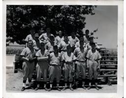 Gardner Field Flyers Team with White Uniforms