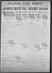 Escanaba Daily Mirror, 1923-09-04