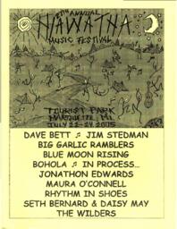 Hiawatha Music Festival Program, 2005