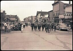 (050-018) Color Guard in Ontonagon Labor Day Parade (4 of 4)