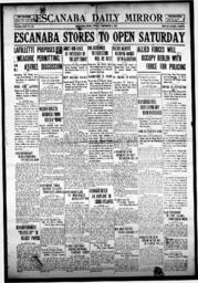 Escanaba Daily Mirror, 1918-12-06