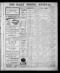 The Daily Mining Journal, 1901-09-25