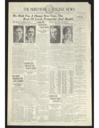 The Northern College News, 1928-01-03