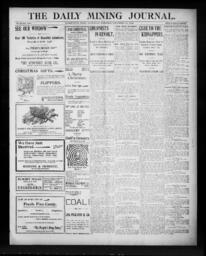 The Daily Mining Journal, 1900-12-22