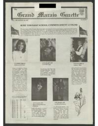 Grand Marais Gazette, 1995-05-18