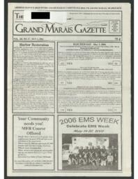 Grand Marais Gazette, 2006-05-04