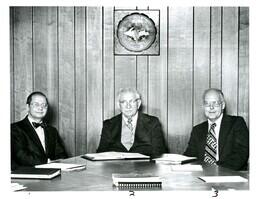 John X. Jamrich, Sam Cohodas, and Fred Sabin (Part of the NMU Historic Photographs Collection)