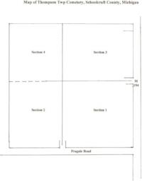 Thompson Township Cemetery Map