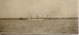 A Coast Guard training ship