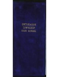 1936 Ontonagon Township High School Commencement List