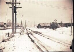 (019-001) Dirt Road next to River in Ontonagon