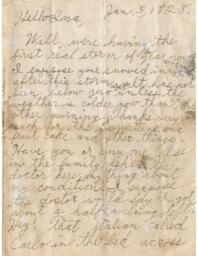 Letter from Edward Lungi to Ina, 1928-01-05