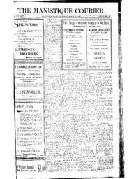 The Manistique Courier, 1898-03-18