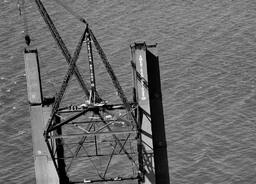 Aerial View of Mackinac Bridge Construction (9 of 77)