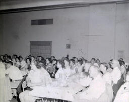 Graduate Luncheon 1958: Side View of Graduates