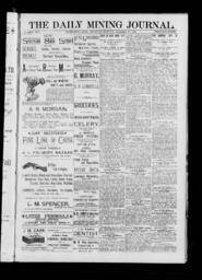 The Daily Mining Journal, 1894-10-25