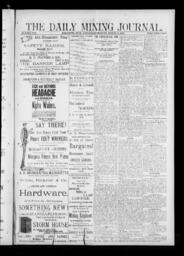 The Daily Mining Journal, 1890-03-12