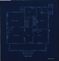 Baltic Mine Clerk's Residence Remodeled First Floor Plan