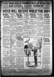 Escanaba Daily Mirror, 1918-03-19