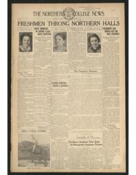 The Northern College News, 1937-09-21