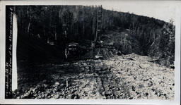 Victoria Powerhouse Pipeline Drag Excavation Looking East