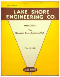 Lake Shore Engineering Company Welcomes the Marquette Range Engineers Club