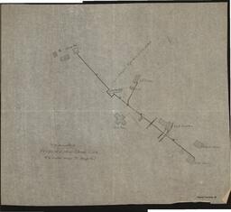 Map of Proposed Steam Line Connecting the #2 Boiler to the Trimountain Hospital