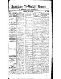 Manistique Tri-Weekly Pioneer, 1892-05-10