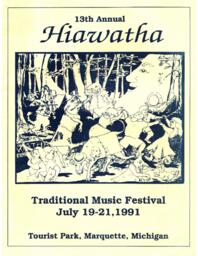 Hiawatha Music Festival Program, 1991