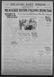 Escanaba Daily Mirror, 1922-07-11