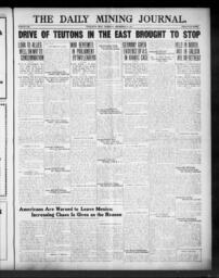 The Daily Mining Journal, 1915-09-16