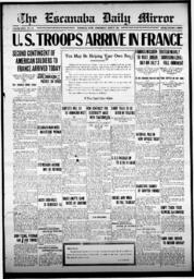 Escanaba Daily Mirror, 1917-06-27