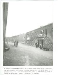 Street in Buchenwald, 1945