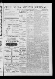 The Daily Mining Journal, 1892-10-06