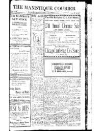 The Manistique Courier, 1899-09-29