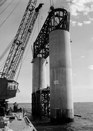 Cable bent strut for Mackinac Bridge (1 of 3)