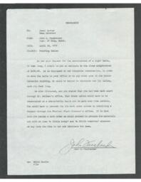 John H. Fassbender to James L. Carter, 1979-04-18