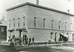 John Lane Buell's opera house, located in Quinnesec, Michigan