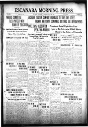 Escanaba Morning Press, 1909-08-26