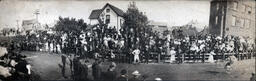 Large Crowd at Bicycle Race (Darker Photo)