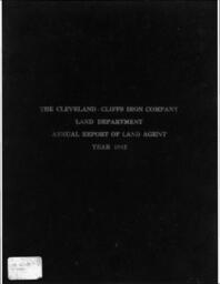 Cleveland-Cliffs Iron Company Land Department Annual Report, 1942