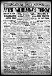 Escanaba Daily Mirror, 1918-11-15