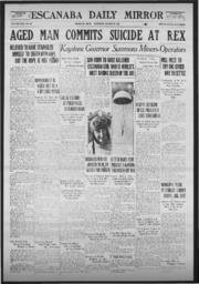 Escanaba Daily Mirror, 1923-08-25