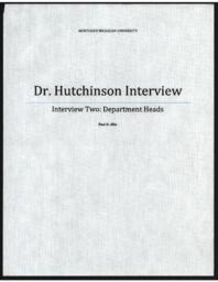 Ira Hutchinson Oral History Interview Transcript