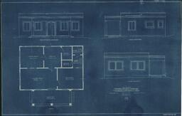 Details of Proposed Concrete Residence for Married Contract Men (1 of 2)