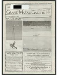 Grand Marais Gazette, 2007-06-21